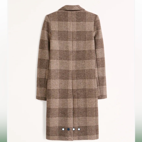 Abercrombie & Fitch Wool-Blend Coat - Picture 4 of 6